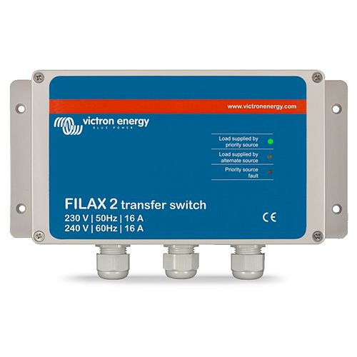 Commutateur de transfert d'énergie Victron Filax-2 230V, 1-67-013420, SDFI0000000