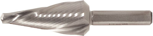 KS Tools Foret à éplucher la tôle HSS, rainuré en spirale, diamètre 5-20 mm, 336.0025