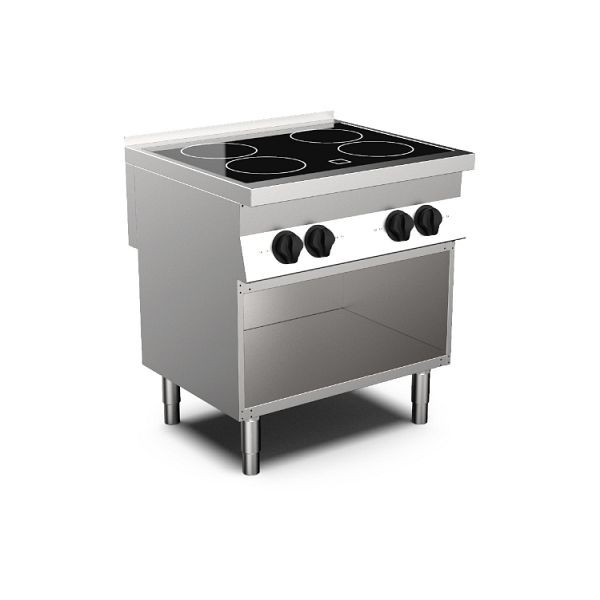 Table de cuisson à induction Mareno MO-700 avec 4 zones de cuisson, 80cm, 170.413
