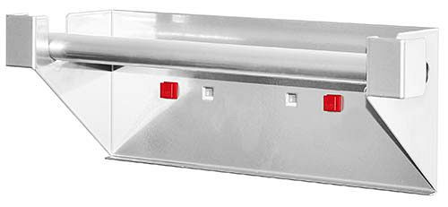 Support déroulant Bedrunka+Hirth, dimensions en mm (LxPxH) : 355 x 100 x 120, 03.87.350