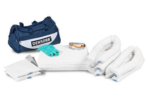 Kit d'urgence de liant DENSORB dans un sac de transport robuste, version huile, 282-161