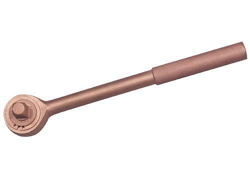 Cliquet réversible DENIOS 1/2", cuivre-béryllium, anti-étincelles, pour zones Ex, 250347