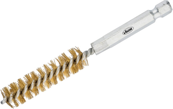 Jeu de brosses en laiton VIGOR Ø 12 mm, V4646M-12