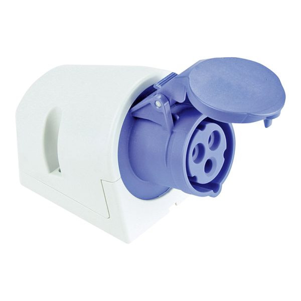 ELSPRO CEE-Wandsteckdose 3polig/16A/230V/6h, WSD2213, 9003399206351