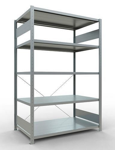 Rayonnage à étagères Schulte, champ de base, 5 niveaux de rangement, traverse, charge du compartiment 250 kg, 1360 x 836 x 2000 mm, 278773