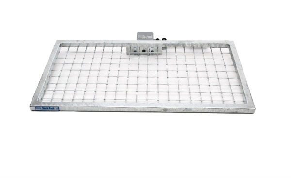 Porte-bagages arrière Optimal avec dégagement rapide en taille 1000 x 500 x 35 mm (grille plate), 991470