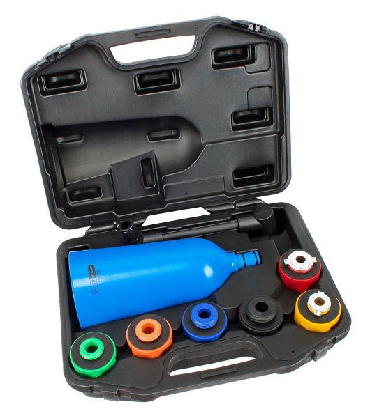 Entonnoir de remplissage d'huile Stahlmaxx avec adaptateur, 8 pièces, XXL-112753