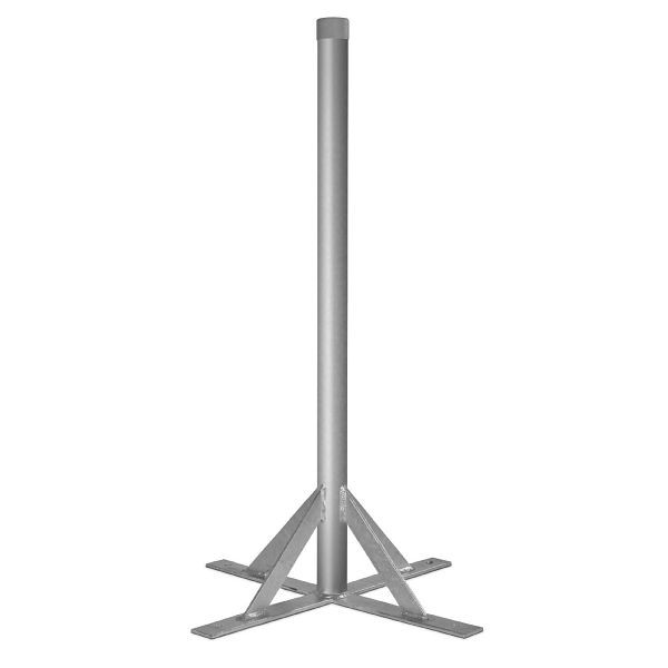 Support de tube TechniSat hauteur 80 cm, diamètre du mât 42,4 mm, 4,12 kg, 0001/1730
