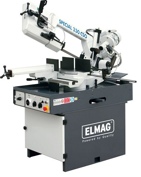Machine à scie à ruban pour métaux ELMAG MACC, modèle SPECIAL 330 M/S, 78508