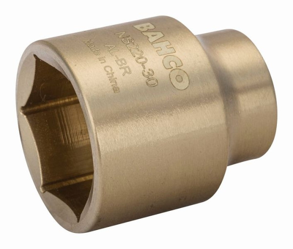 Douille Bahco 1/2", anti-étincelles, bronze aluminium, 19 mm, NS220-19