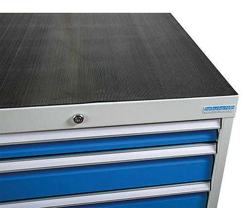 Bedrunka+Hirth support d'armoire support en caoutchouc ondulé, T500-6, largeur en mm : 680, 65.060.530A