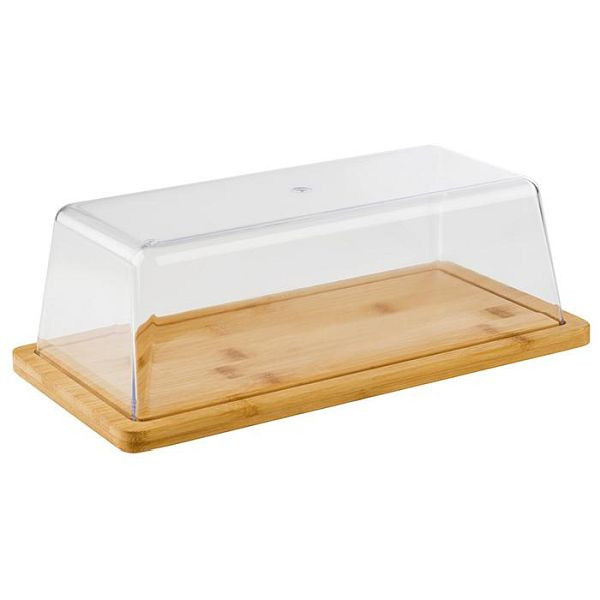 Plateau APS avec hotte, 32 x 16,5 cm, hauteur : 11 cm, polystyrène, bois, 00821