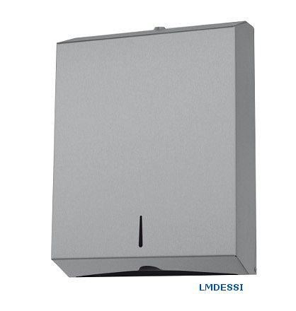 Distributeur d'essuie-mains plié SOFINOR en inox, LMDESSI