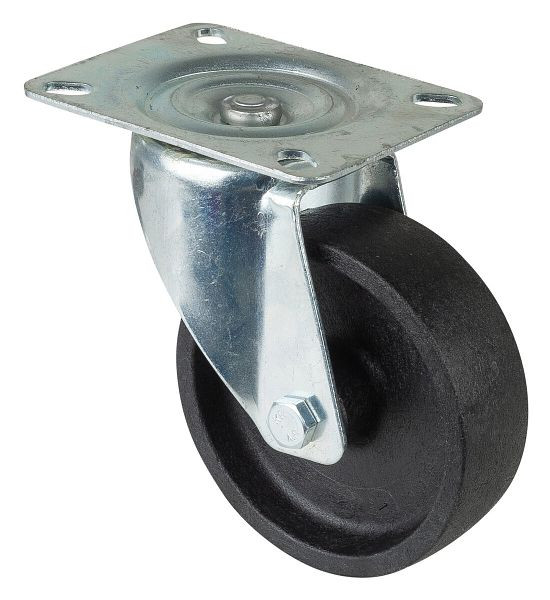 Rouleaux BS pour boulangerie, largeur de roue 35 mm, Ø roue 100 mm, capacité de charge 150 kg, bande de roulement en résine phénolique, palier lisse, lot de 2, L400.B22.100