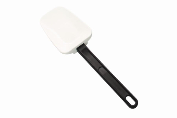 Cuillère grattoir à manche Schneider blanc/noir, longueur: 250 mm, grattoir: 116x68mm, 200760