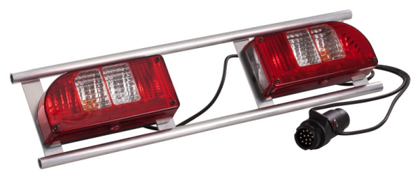 Barre de test SecoRüt 7+13 broches 12 volts avec support de câble, 70411