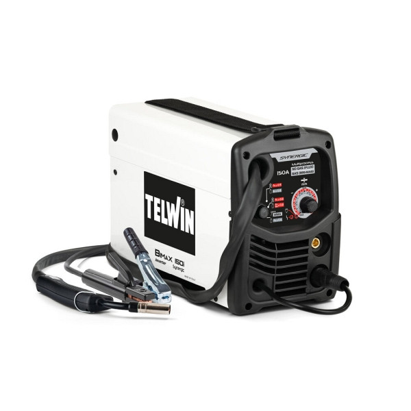Telwin inverseur multi-procédés MIG-MAG/ FLUX/ MMA poste à souder à fil BIMAX 150i SYNERGIC 230V, 816169