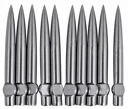 Aiguilles de mesure de rechange Greisinger GST 3810, paquet de 10, 601392