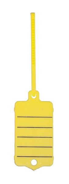 Porte-clés Eichner, jaune, UE : 200 pièces, 9219-00708