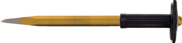 Burin pointu KS Tools avec poignée de protection des mains, octogonal, 16x250 mm, 162.0242