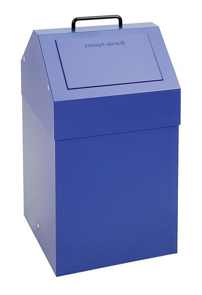 tri des déchets contondants 45, stationnaire, RAL 5010/5010, 45 litres, 630-045-0-0-510