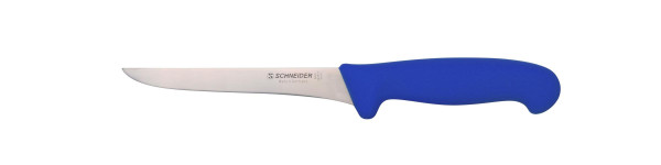 Couteau à désosser Schneider, 16 cm, manche : bleu, 260877