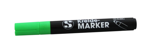 Stylo craie Schneider 5 mm, couleur vert - épaisseur d'écriture : 2-5 mm, 198903