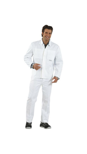 Veste de travail Planam BW 270, blanc pur, taille 48, 1512048