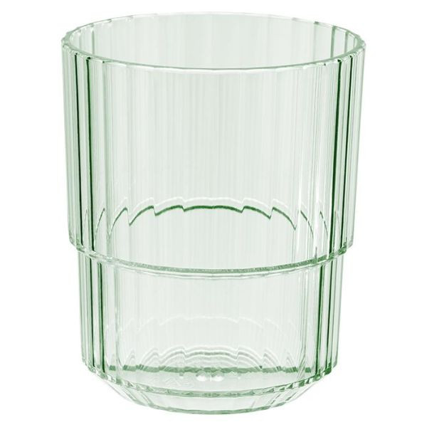 Gobelet APS -LINEA-, Ø 8,5 cm, hauteur : 10 cm, Tritan, 300 ml, couleur : vert clair, lot de 48, 10572