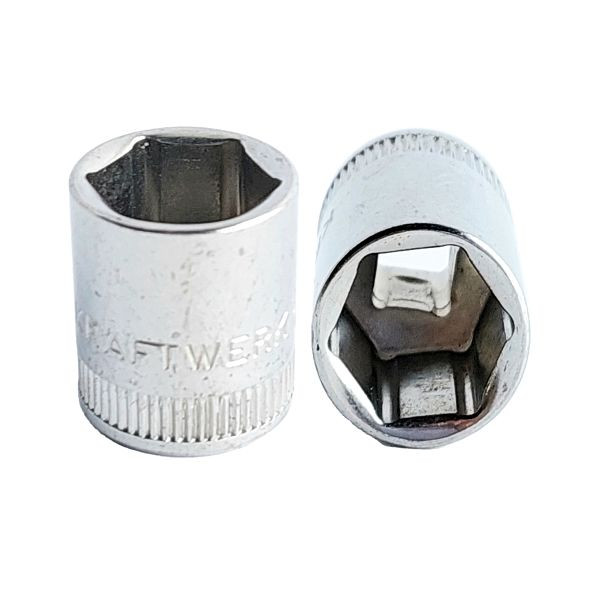Clé à douille Kraftwerk PRO LINE 6 pans 25 mm 1/4" - 5/32", 100502