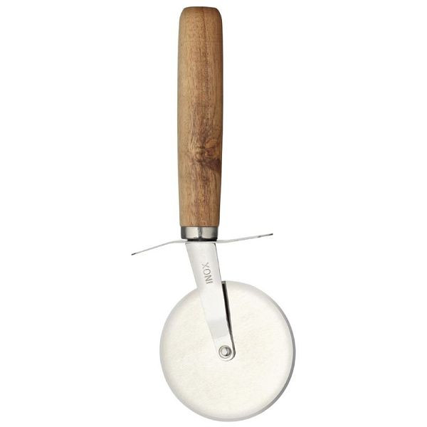 Kitchen Craft Roulette à pizza italienne avec manche en bois 65 mm, FB448