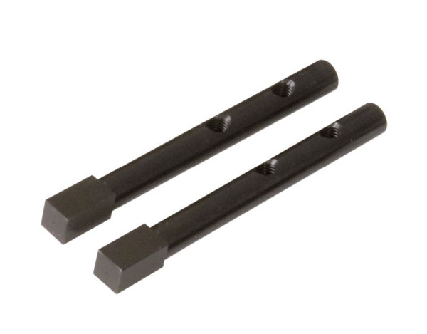 Adaptateur carré KS Tools, 6 mm, lot de 2, bruni, 450.0195
