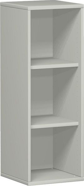 Étagère geramöbel, 2 étagères décoratives, 400x425x1152, gris clair, N-10R304-L