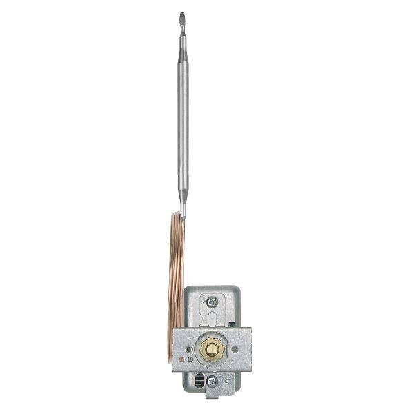 Contrôleur de température JUMO avec contact inverseur, 50 à 300 °C, capillaire 1000 mm, différence de commutation de température : 2,5 °C, 60001380