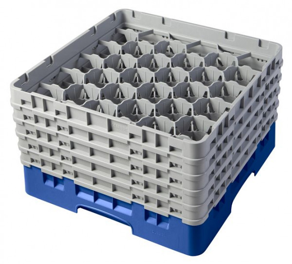 Panier de lavage Cambro 30 compartiments Camrack® 25,7 cm bleu, lot de 2, 30S958168