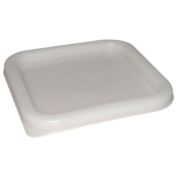 Couvercle Hygiplas carré pour bacs de stockage 1.5 et 3.5L blanc, CF049
