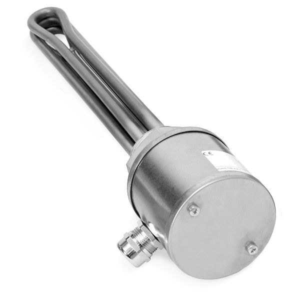 Chauffage à visser Schultze G1 1/2, V2A / V4A, sans contrôleur, 3,0 kW profondeur d'immersion 270 mm, EHK G112UE03