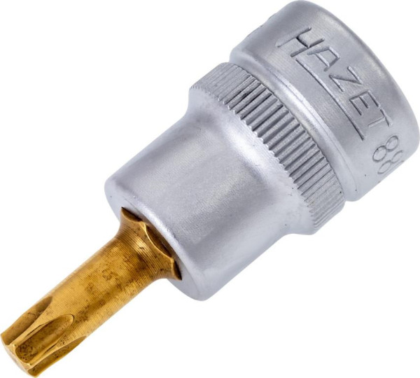 Douille tournevis Hazet TORX®, carré creux 10 mm (3/8 pouce), profil intérieur TORX®, T30, 8802-T30