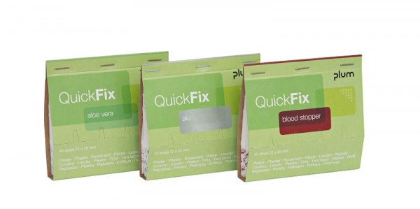Plum Refill Pack QuickFix Bandages Pour Les Doigts Elastic Long - pour un enroulement multiple autour du doigt, 30 patchs, 5508