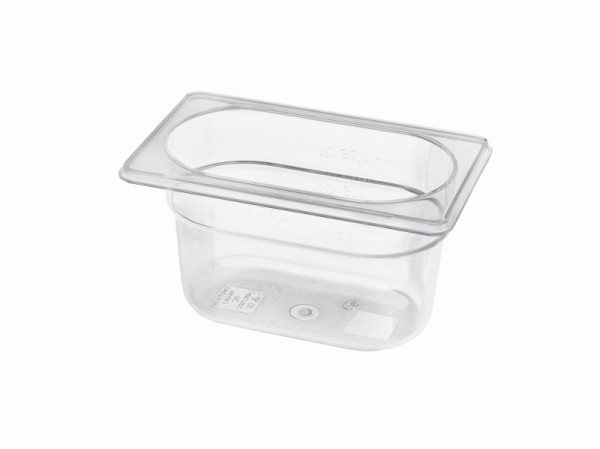 Récipient Schneider GN polycarbonate, GN1/9 176x108x100 mm, 0,85L, 530151