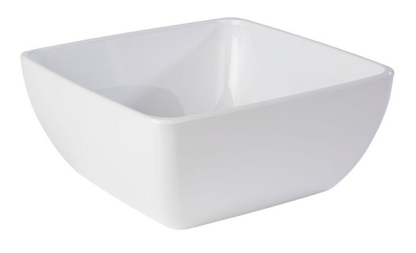 Bol APS -PURE-, 32 x 32 cm, hauteur : 14 cm, mélamine, blanc, 8 litres, 84425
