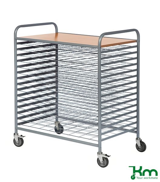 Chariot de séchage Kongamek, 950 x 600 x 1120 mm, KM152976