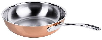 Poêle Contacto, profonde, en cuivre 28 cm en matériau multicouche, 8778/280