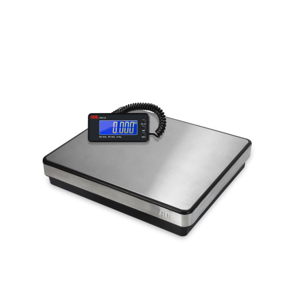 Balances à plate-forme ADE pour pesée de contrôle non vérifiée jusqu'à 60 kg de charge maximale et incréments de 20 g, PFW1-60, 2883-60