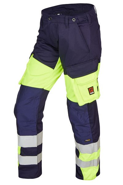 Pantalon ROFA 2499, taille 29, couleur 488-marine-jaune lumineux, 5702499-488-29