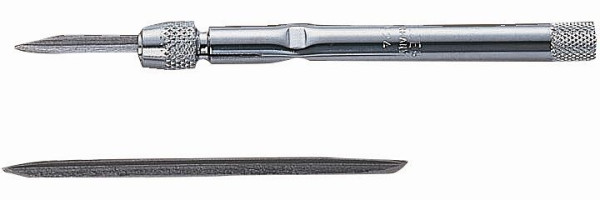 Grattoir triangulaire Bahco, lame 85 mm, support 95 mm, 3524
