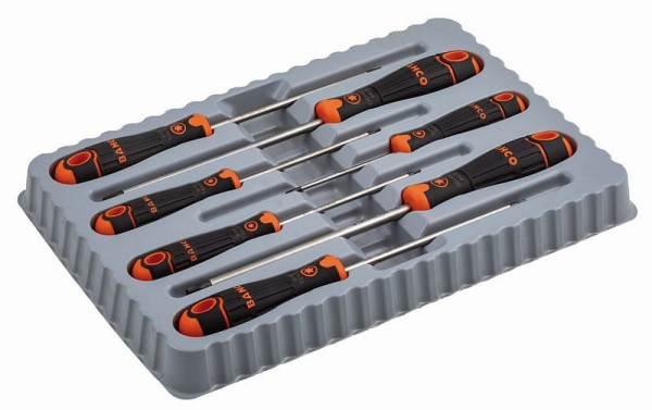 Jeu de tournevis Bahco, BahcoFit, 7 pièces, PZ + Torx, B219.007