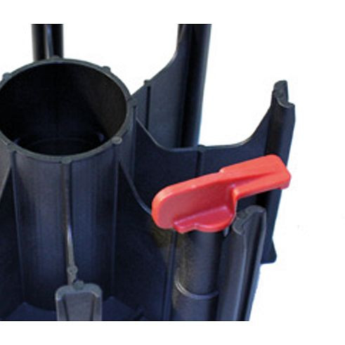ELMAG bascule rouge - convient pour adaptateur de bobine à 8 bras des deux côtés, 54911