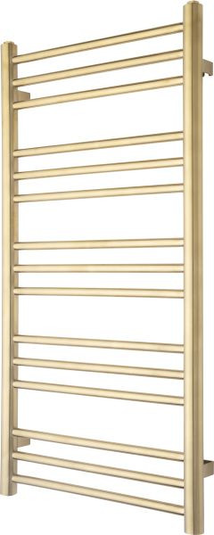 Radiateur sèche-serviettes TVS PLUS 15-500, or brossé, 990 x 500 mm, PLUS15-500BG