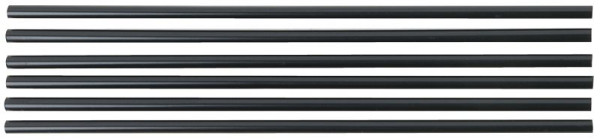 KS Tools Jeu de bâtons de réparation PE (polyéthylène), 6 pièces, noir, 960.1122